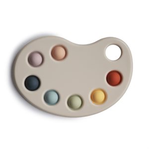Mushie Paint Palette Press Toy (Multi)